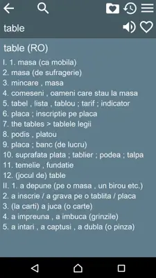 EN-RO Dictionary Free android App screenshot 4